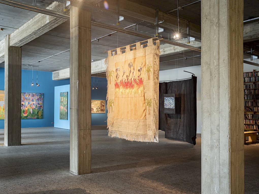 Quishile Charan: Installation view