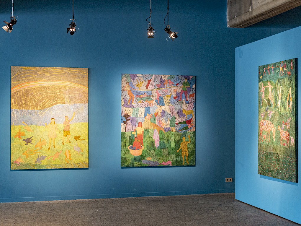 Slimen El Kamel: Installation view